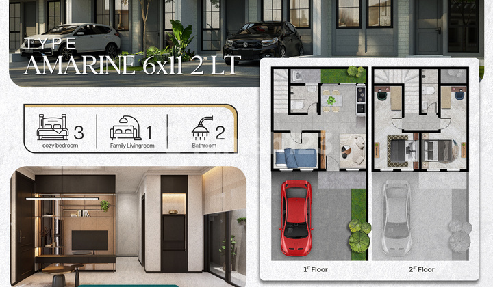 RUMAH BARU GRESS NORTH HOUSTON MANSION NINE