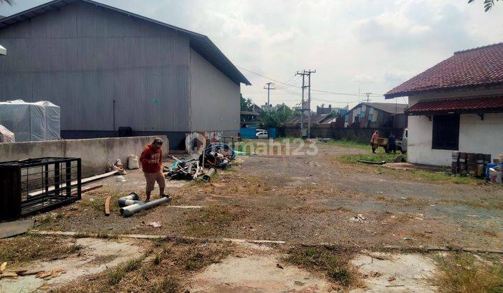 Di Jual tanah sangat strategis di pinggir jalan Setu Bantar gebang 2