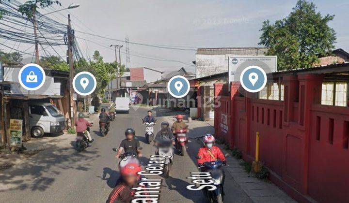 Di sewakan Tanah dan Bangunan sangat strategis di jalan Raya Setu bantar gebang  2