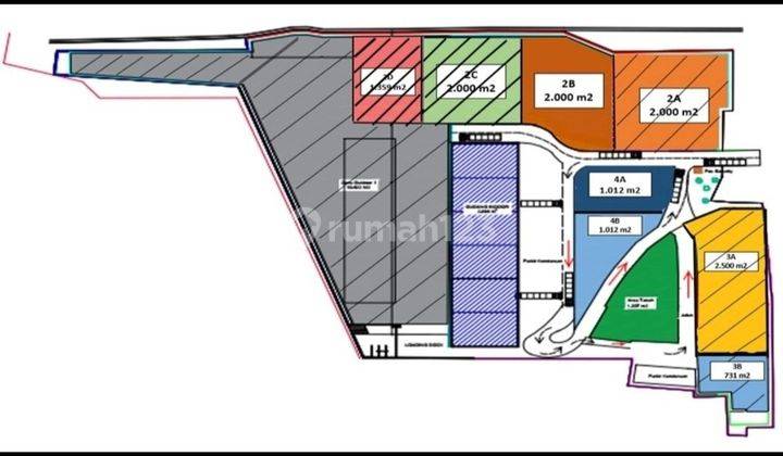 Di Sewakan Lahan Bisnis Comercial  Di Area Kalimalang 2