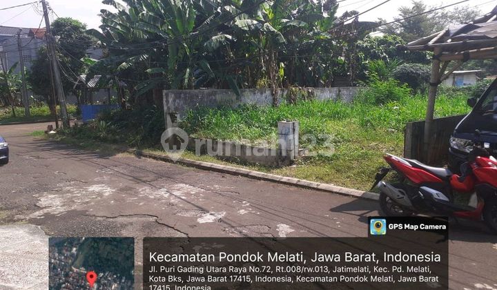 For Sale: Main Road Plot in Puri Gading Pondok Melati Jati Asih For Sale: Main Road Plot in Puri Gading Pondok Melati Jati Asih