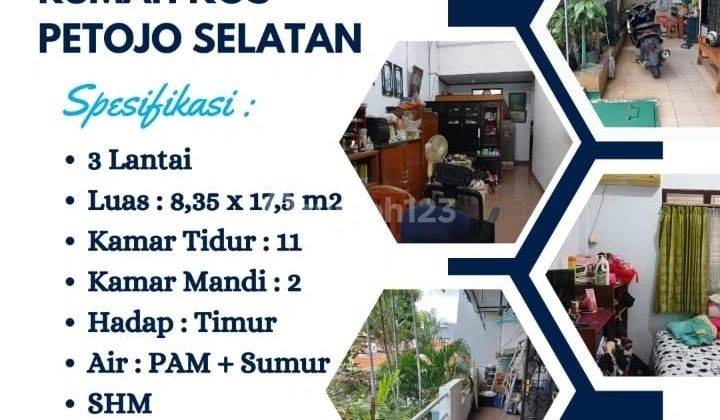 Rumah Kost Jl. Petojo Selatan, Jakarta Pusat 2