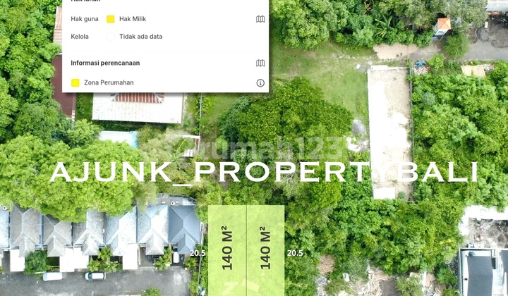 Land with Partial Sea View, Located in Mumbul Area - Nusa Dua