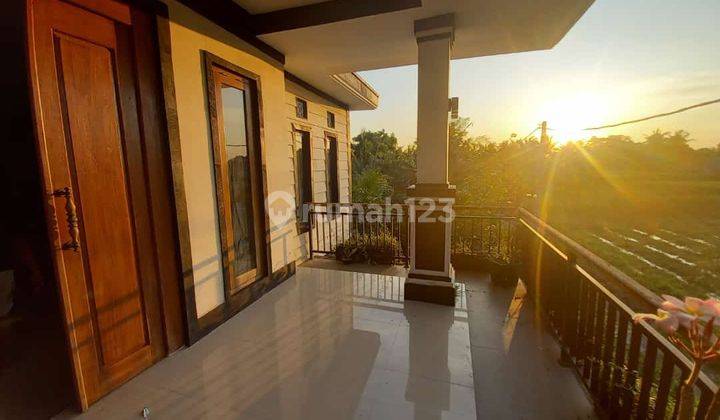 Rumah Lantai 2 View Sawah Dekat Rumah Sakit & Skolah, Gianyar 8