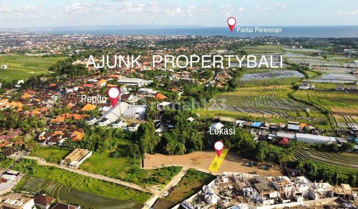 Tanah Strategis View Sungai, 7 Menit Pantai Pererenan 5