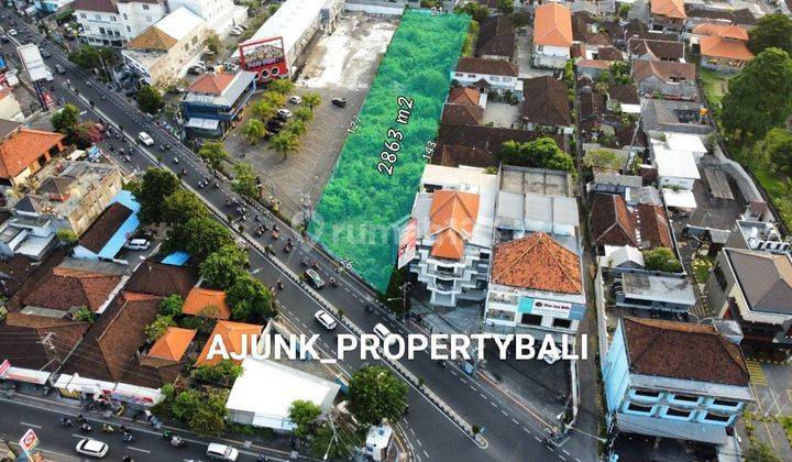 Land in a Premium & Central Busy Area in City Center, Denpasar 1