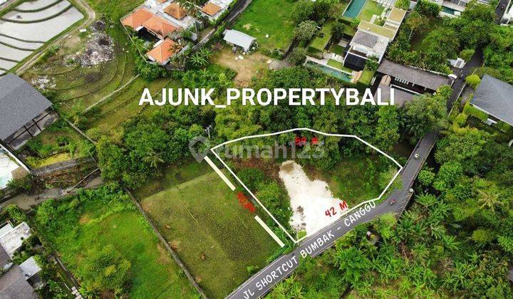 Strategic Land in Bumbak Shortcut area - Canggu, River View 1