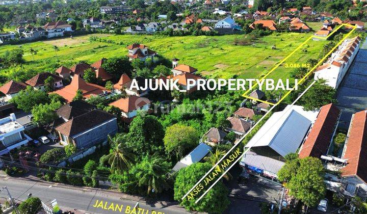 Tanah Premium 50 Meter dari Jln Utama Batu Belig, Seminyak 2