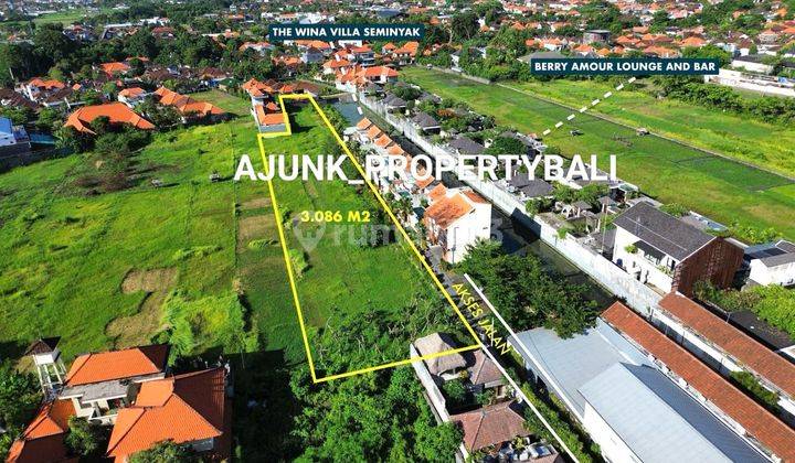 Tanah Premium 50 Meter dari Jln Utama Batu Belig, Seminyak 1