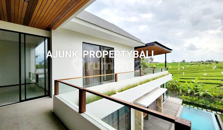 Vila Tropical Kontemporer View Sawah, 5 Menit Pantai, Pererenan 2