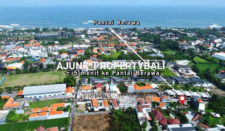 Plot of land in premium location, 1 km to Berawa Beach, Canggu 2