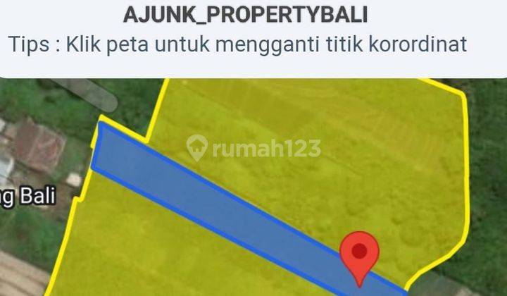 Tanah View Sawah, 10 menit ke Pantai ,area Tumbak Bayuh Pererenan 2