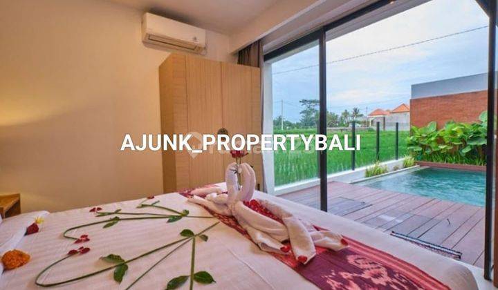 Modern Tropical Style Villa with Rice Field View, 4 Km to Ubud Center, Lodtunduh 2