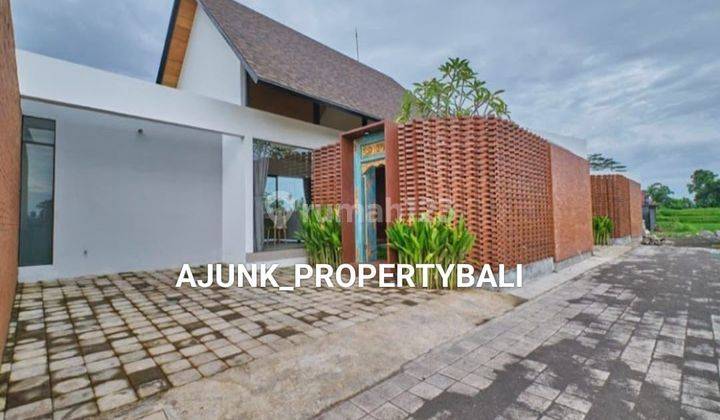 Modern Tropical Style Villa with Rice Field View, 4 Km to Ubud Center, Lodtunduh 1