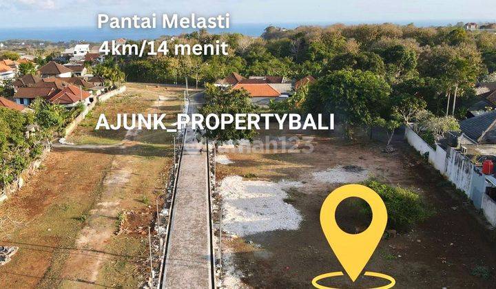 Tanah Kavling Strategis, 14 Menit ke Pantai Melasti, Ungasan 1