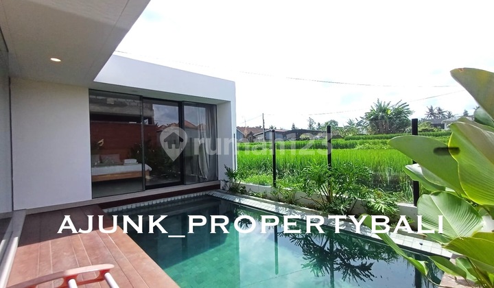 Modern Tropical Style Villa with Rice Field View, 4 Km to Ubud Center, Lodtunduh 2