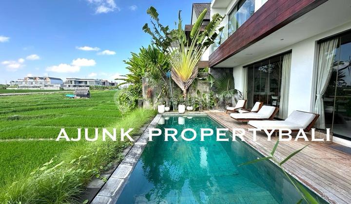 Vila Modern Tropis Dgn View Sawah Lingkungan One Gate, Cemagi Vila Modern Tropis Dgn View Sawah Lingkungan One Gate, Cemagi