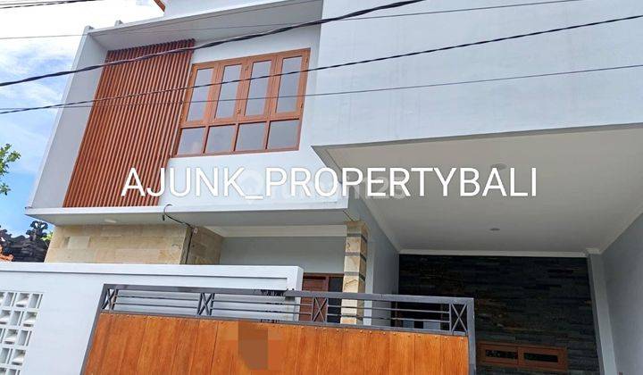 Rumah Baru Style Modern Di Sanur Kauh ~ Hanya 5 Menit Ke Pantai 1