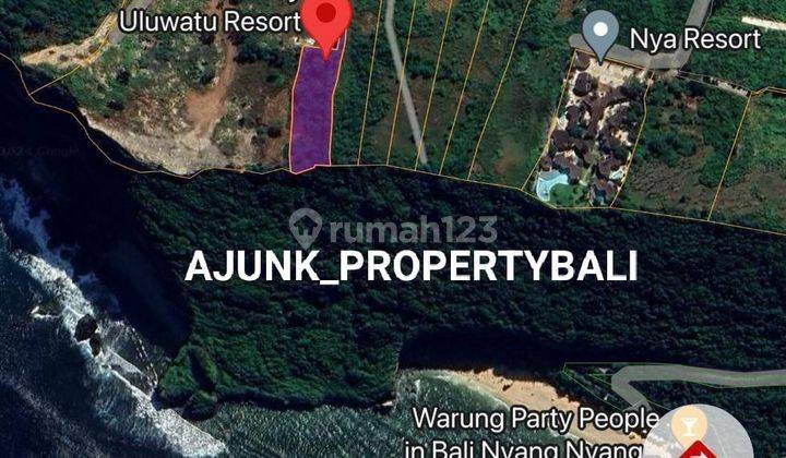 Premium Location Cliff Front Land Next to Nyang² Beach, Pecatu 1