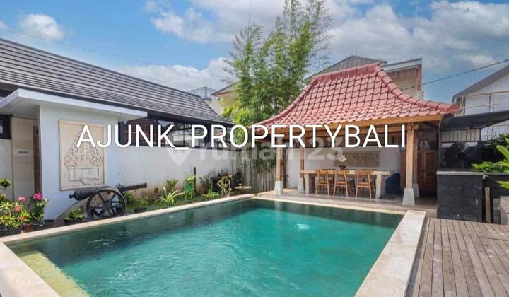 Vila Dgn View Sawah Lokasi Tenang & Nyaman, di Sanur Kauh 2