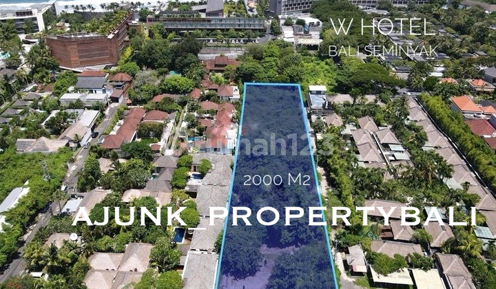 Tanah Komersial Lokasi Premium, Petitenget - Seminyak Tanah Komersial Lokasi Premium, Petitenget - Seminyak