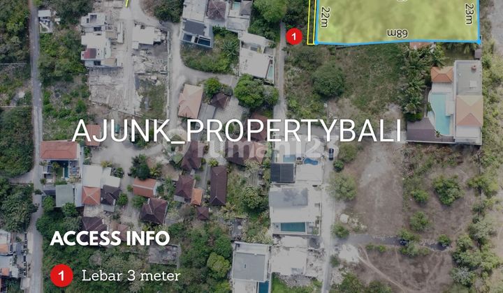 Strategic Land in the Villa Area of Ungasan