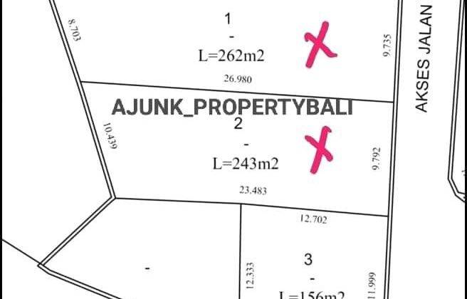 Sisa 1 Plot, Tanah Lingkungan Vila & Perumahan, Cepaka Munggu 2