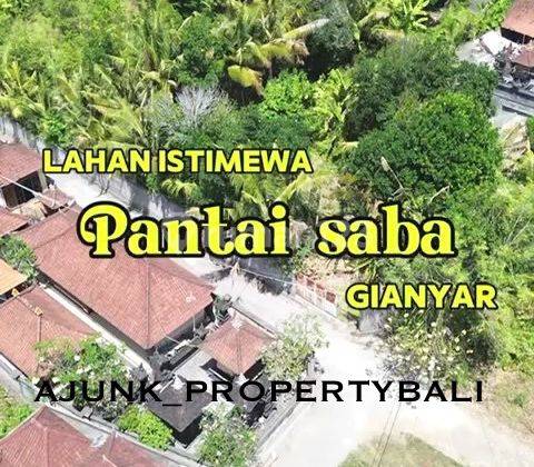 Lahan Bisa Diambil Sebagian, 500 Mtr Ke Pantai Saba - Gianyar 2