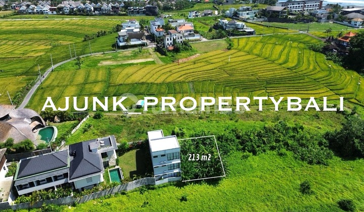 Land with Rice Field View & Only 4 Minutes to Mengening Cemagi Beach