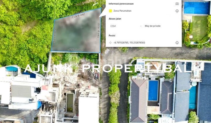 Land View Sea Location Area Siligita - Nusa Dua, Bali