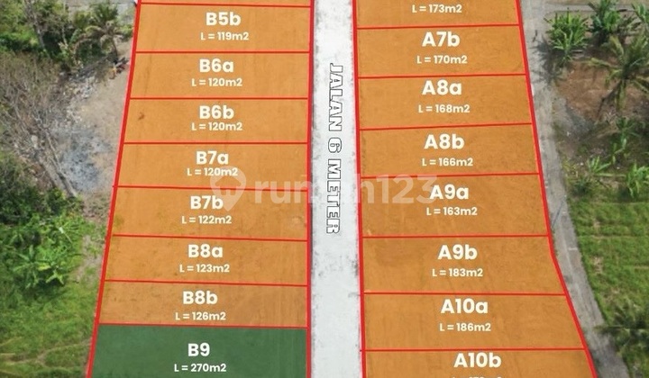 Tanah Kavling Strategis Di Lodtunduh Cuma 6 Menit Ke Central Ubud
