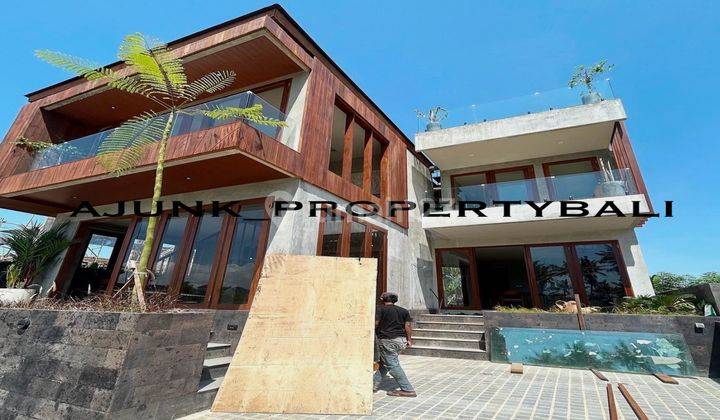 New Villa with Sea & Rice Field View, Progress 75%, Cemagi Area 1