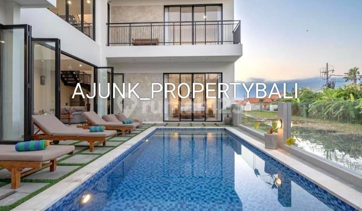 Vila Modern Luxury Dgn View Sawah, Lingkungan Luxury Vila, Canggu 2