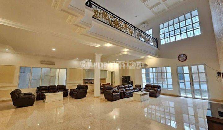 Dijual rumah di alam sutera, bangunan mandiri mewah desain classic, dekat binus dan UBM 1