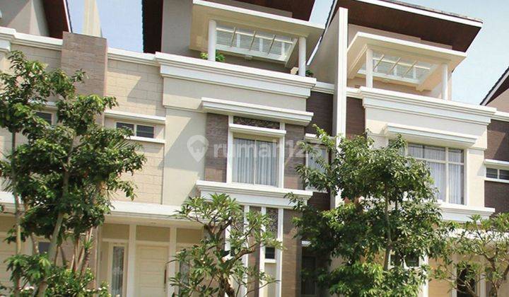 Dijual rumah di gading serpong, split level, baru, hadap timur 1