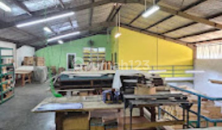 Dijual gudang multiguna, raya serpong, alam sutera, bebas pungli