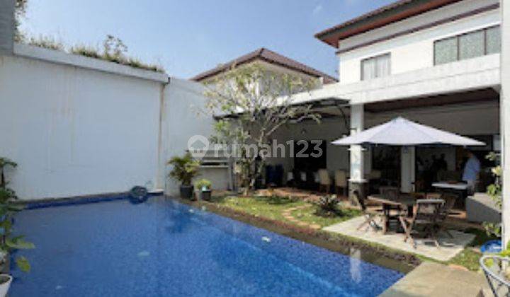 Dijual rumah di alam sutera, desain mewah, ada pool dekat binus,  sudah renov 1