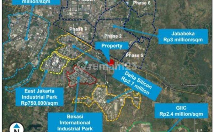 DIJUAL CEPAT TANAH INDUSTRI DI CIKARANG 2