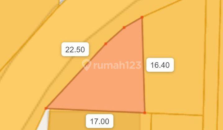 Land 149 m² On the main road of Sidakarya RN 2