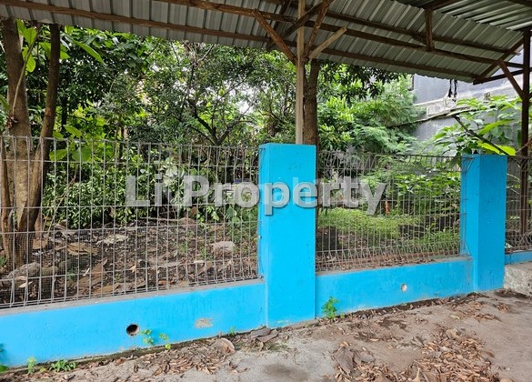 tampak depan dijual kavling sinar waluyo, kedungmundu,