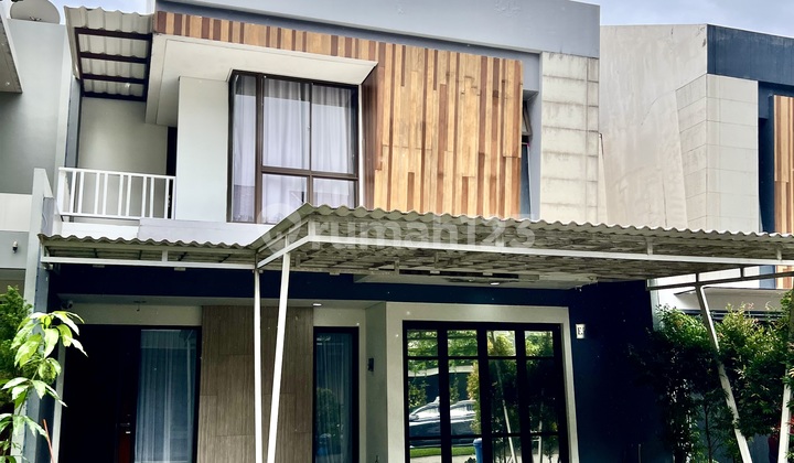 Dijual Rumah Cluster Prestigia Eminent BSD City, , 3 Lantai Full Furnished + Renov, Depan Ice BSD