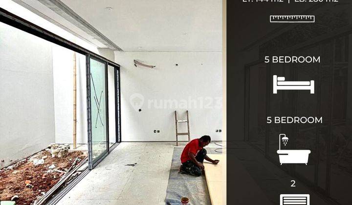 Ready Rumah 5 M Selesai Dibangun di Cilandak Dalam Komplek 2