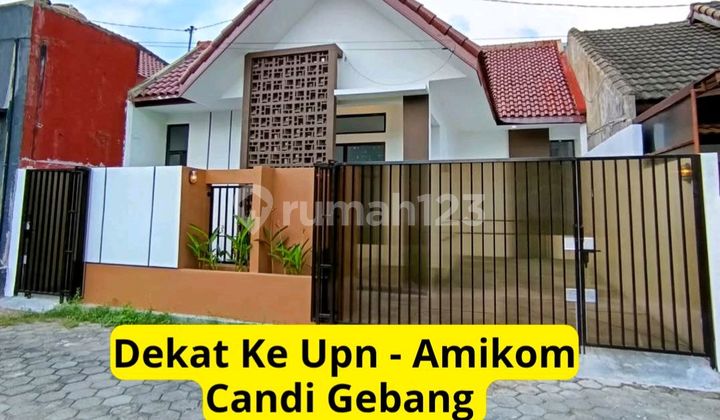Rumah Dekat Upn Amikom Jalan Candi Gebang