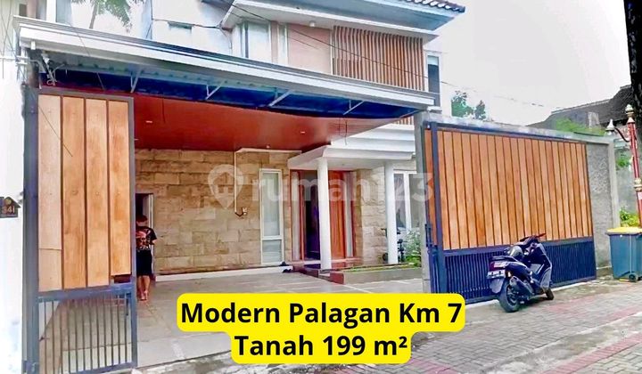 Rumah Tanah Luas Modern Palagan Belakang Hotel Hyatt