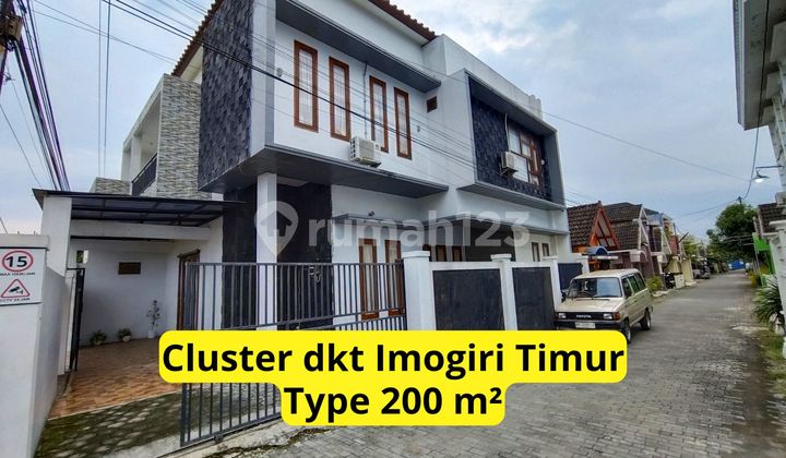 Rumah Dekat Kota Dalam Cluster Jalan Imogiri Timur 1