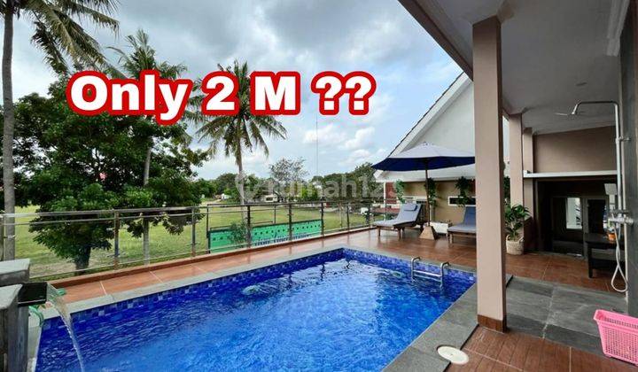 Rumah Kolam Renang Godean Harga 2 Miliar 1