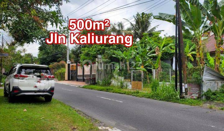 Tanah Jalan Kaliurang 500 Meteran Condong Catur 1