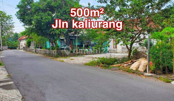 Tanah Jalan Kaliurang Luas 500 Meteran Jalan Aspal 1