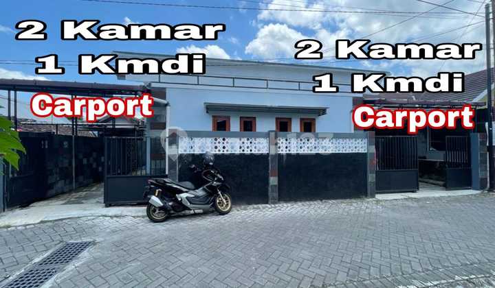 Rumah Dijual Mantrijeron 2 Jajar Akses Masing2