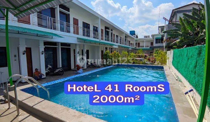 Hotel Dijual Jogja 2000 Meter Bangunan Bagus 1